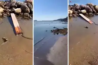 İzmir'de Deniz Çekildi: Ege Depremleri Tedirgin Ediyor