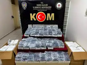 Karşıyaka'da 14 Bin Kaçak Gözlük Operasyonu