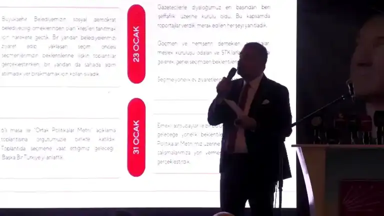 Aslanoğlu'ndan 2 Yıl Raporu: CHP'ye Olan İnanç ve Beklentiler