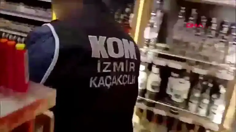 İzmir'de 17 Milyon TL Değerinde Kaçak Mal! 36 Gözaltı